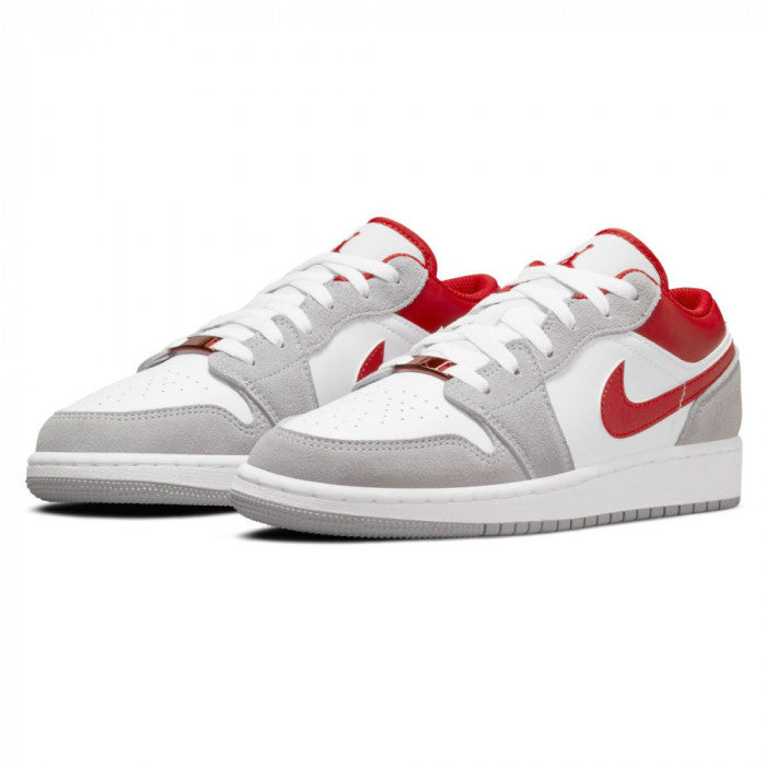 JORDAN 1 LOW GREY RED (GS) - The Edit LDN