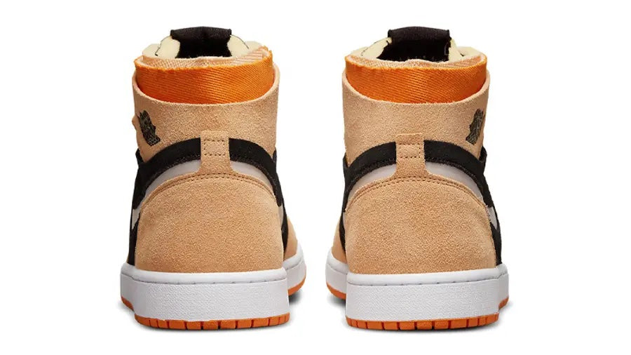 JORDAN 1 HIGH ZOOM AIR CMFT ORANGE BLACK - The Edit LDN