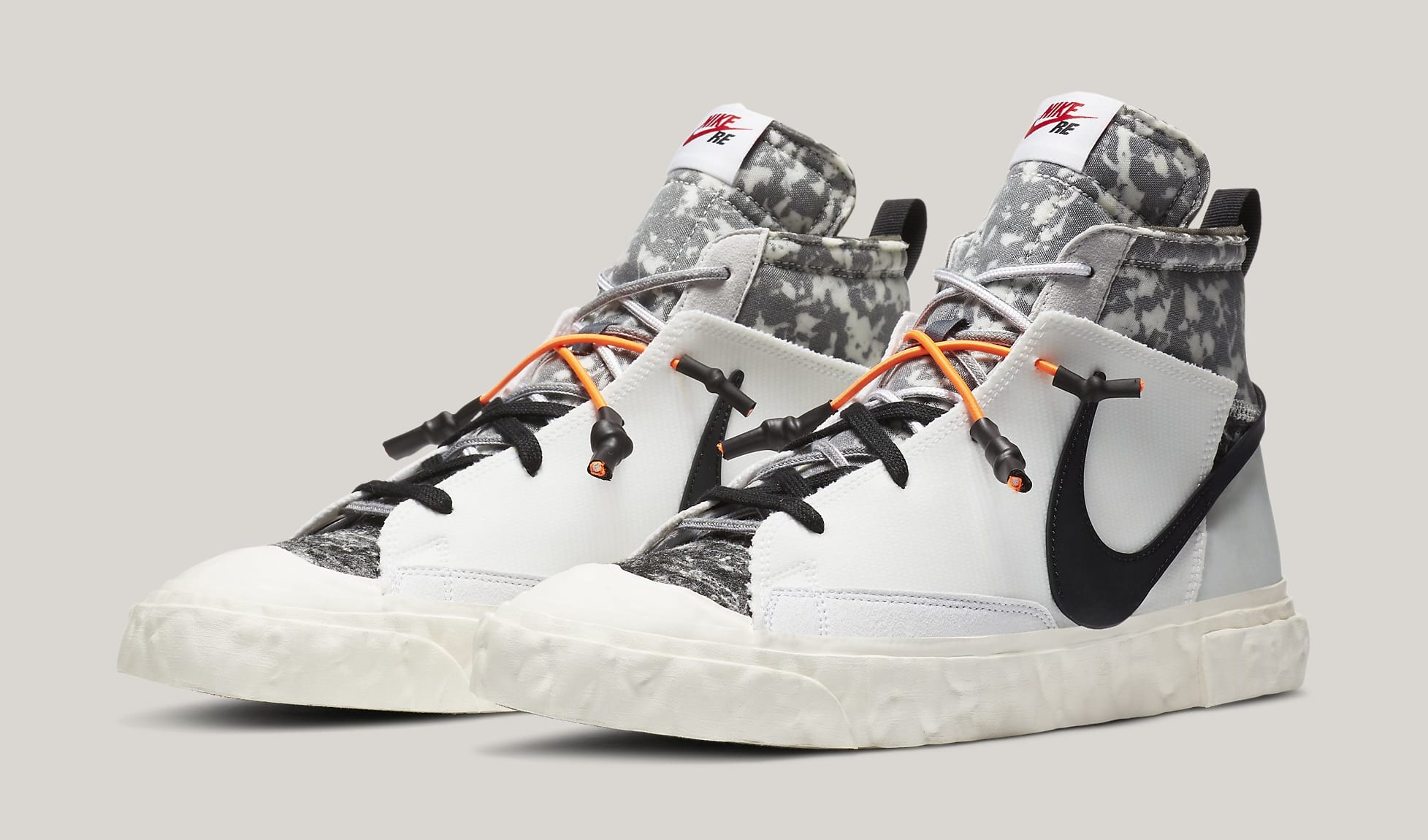 NIKE READYMADE BLAZER BLACK ORANGE VOLT - The Edit Man London Online