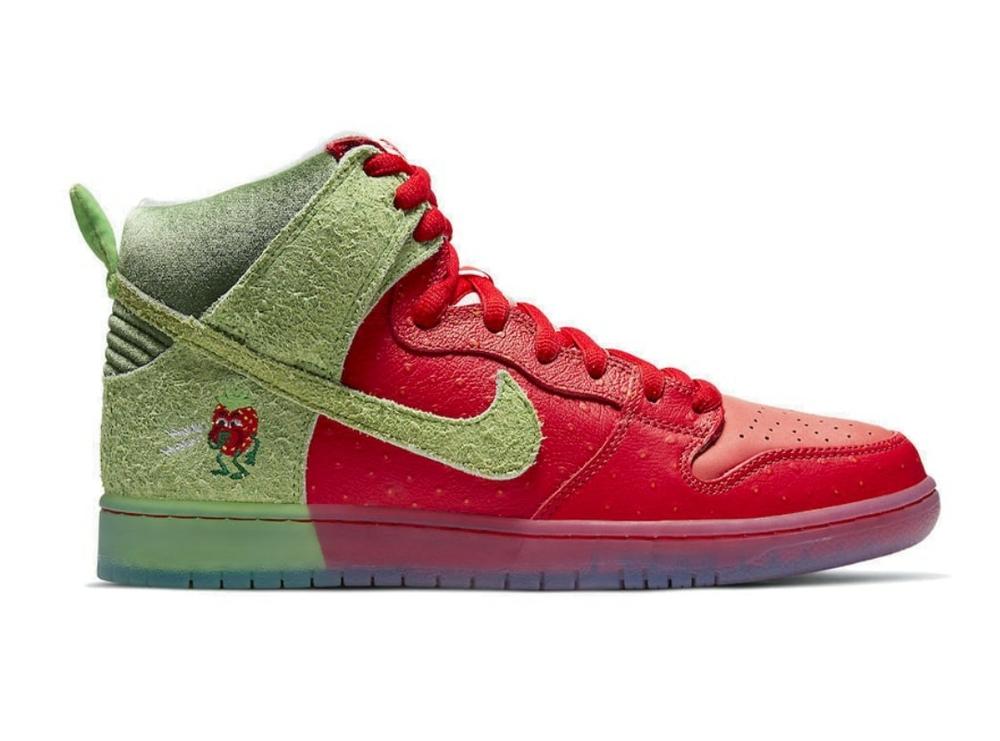 NIKE DUNK HIGH STRAWBERRY COUGH - The Edit LDN