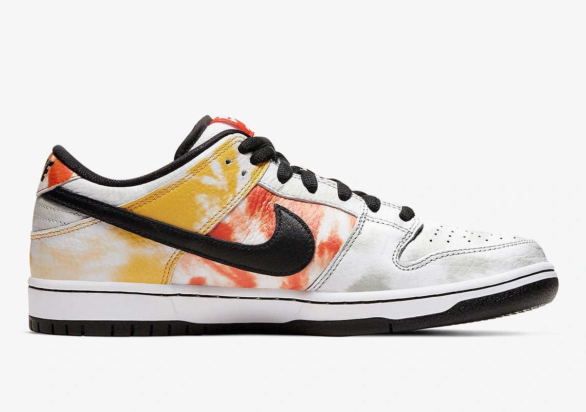 NIKE SB DUNK LOW RAYGUN TIE-DYE WHITE - The Edit LDN
