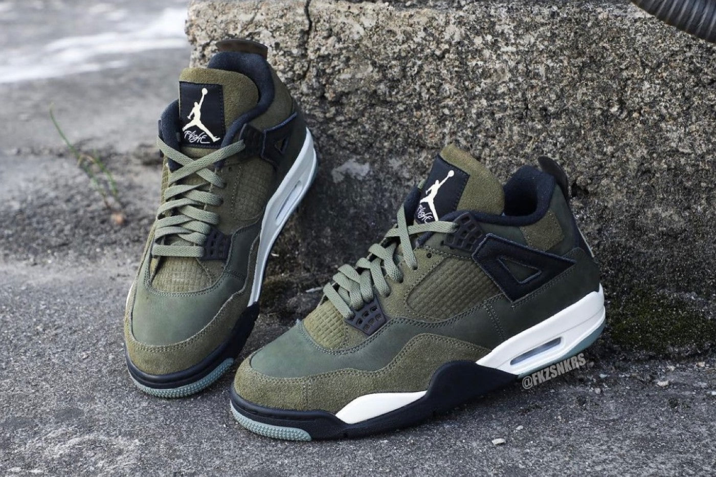 A Closer Look at the Air Jordan 4 Craft "Medium Olive"