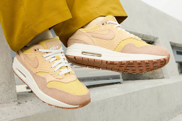 The Nike Air Max 1 SE "Buff Gold" is a Material Masterpiece