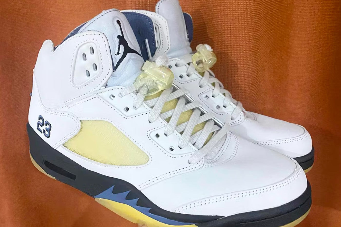 Get Up Close With the A Ma Maniére x Air Jordan 5 "Diffused Blue"