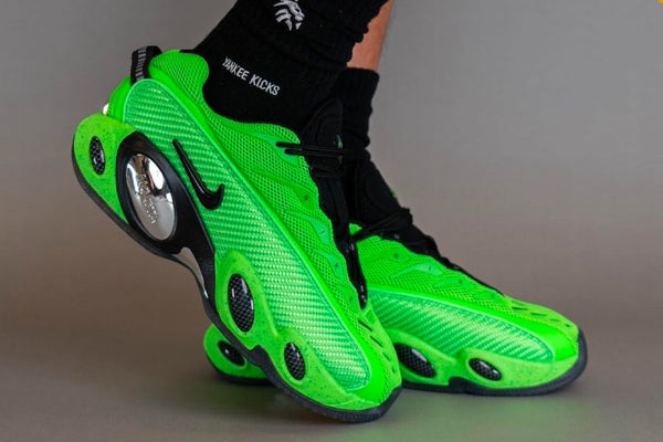 An On-Foot Look at the NOCTA x Nike Glide "Green Strike"