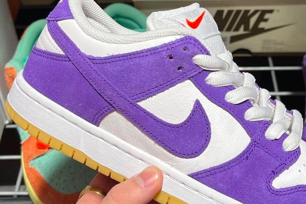 The Nike SB Dunk Low is Getting Wrapped in Premium Purple Suede