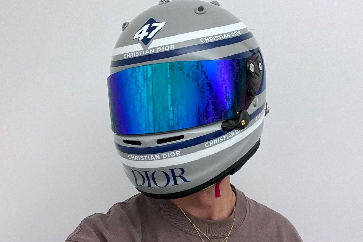 The Dior Racing Helmet Has Our Hearts Racing