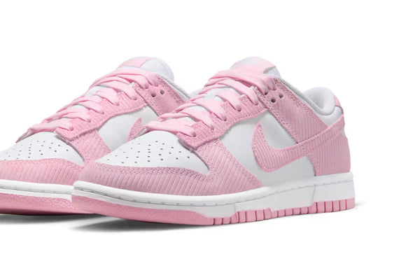 Pastel Pink Corduroy Dresses the Nike Dunk Low