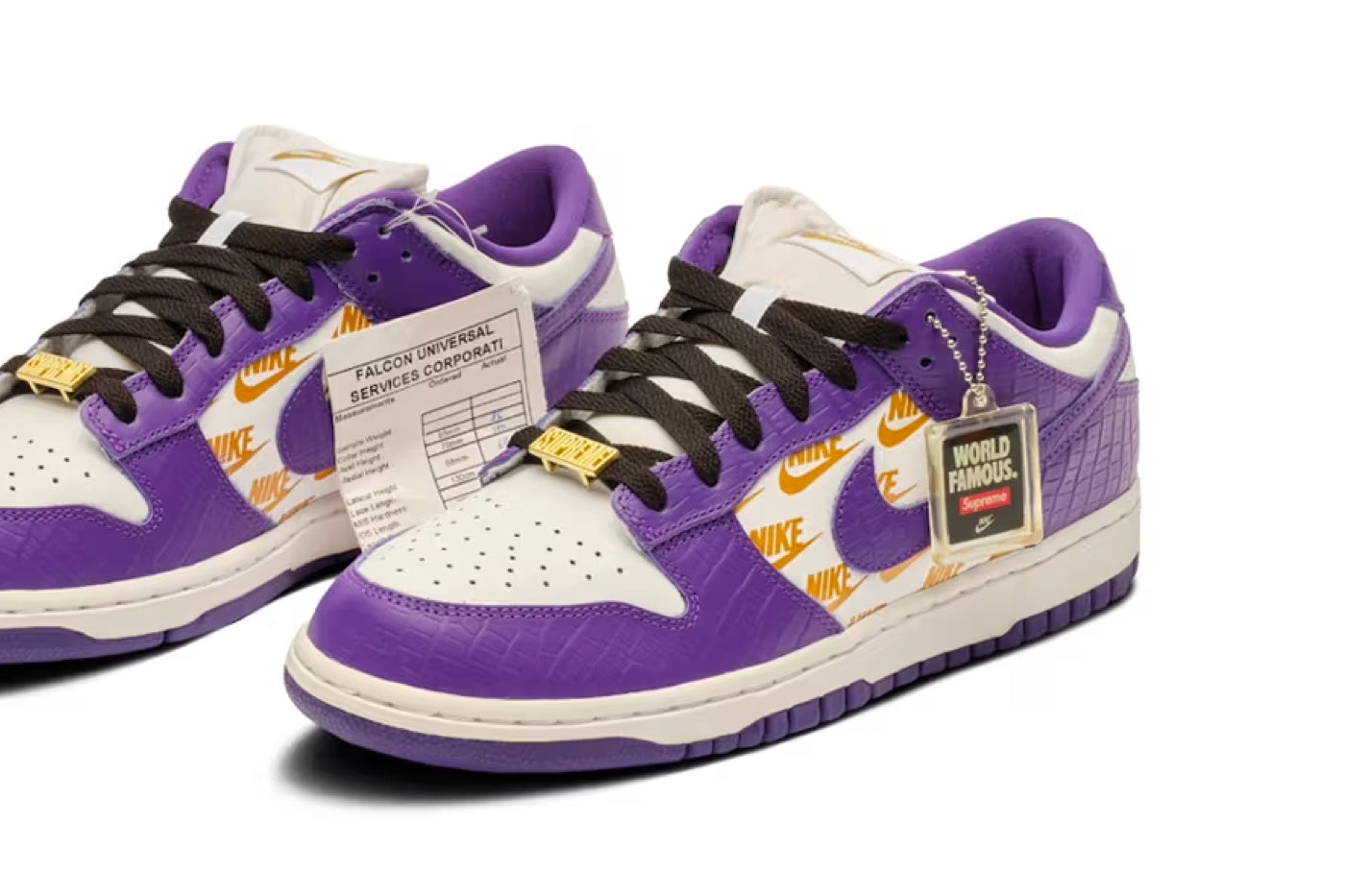 Here's How You Can Cop the Supreme x Nike SB Dunk Low "Court Purple" Sample