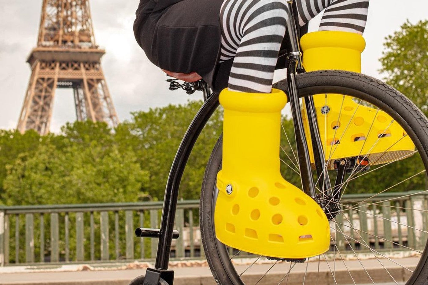 The Crocs x MSCHF Big Yellow Boot Has Got to Be the Weirdest Collab of the Year