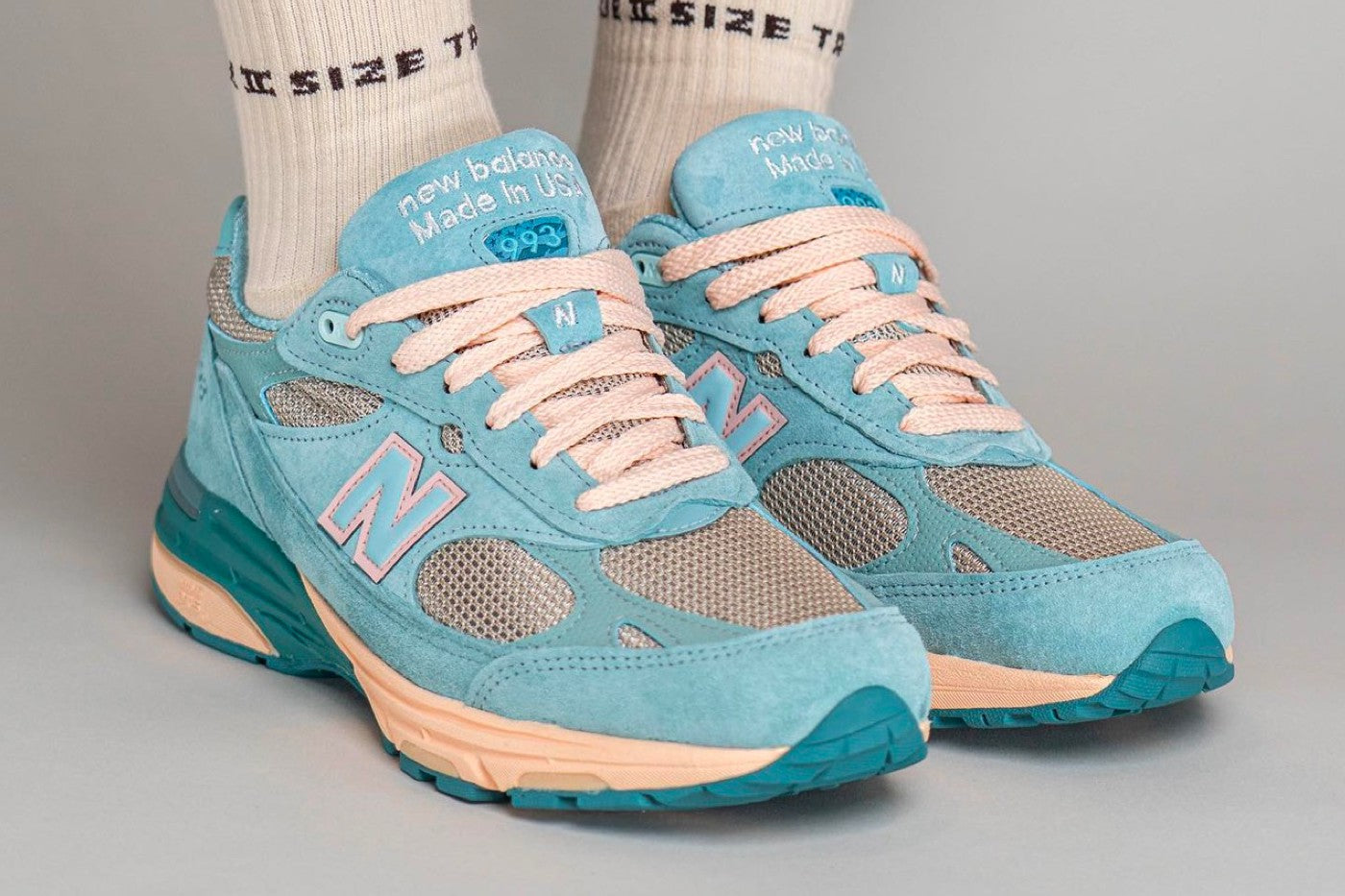 An On-Foot Look at the Joe Freshgoods x New Balance 993 "Arctic Blue"