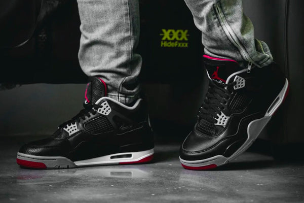 Get Up Close With the Air Jordan 4 "Bred Reimagined"