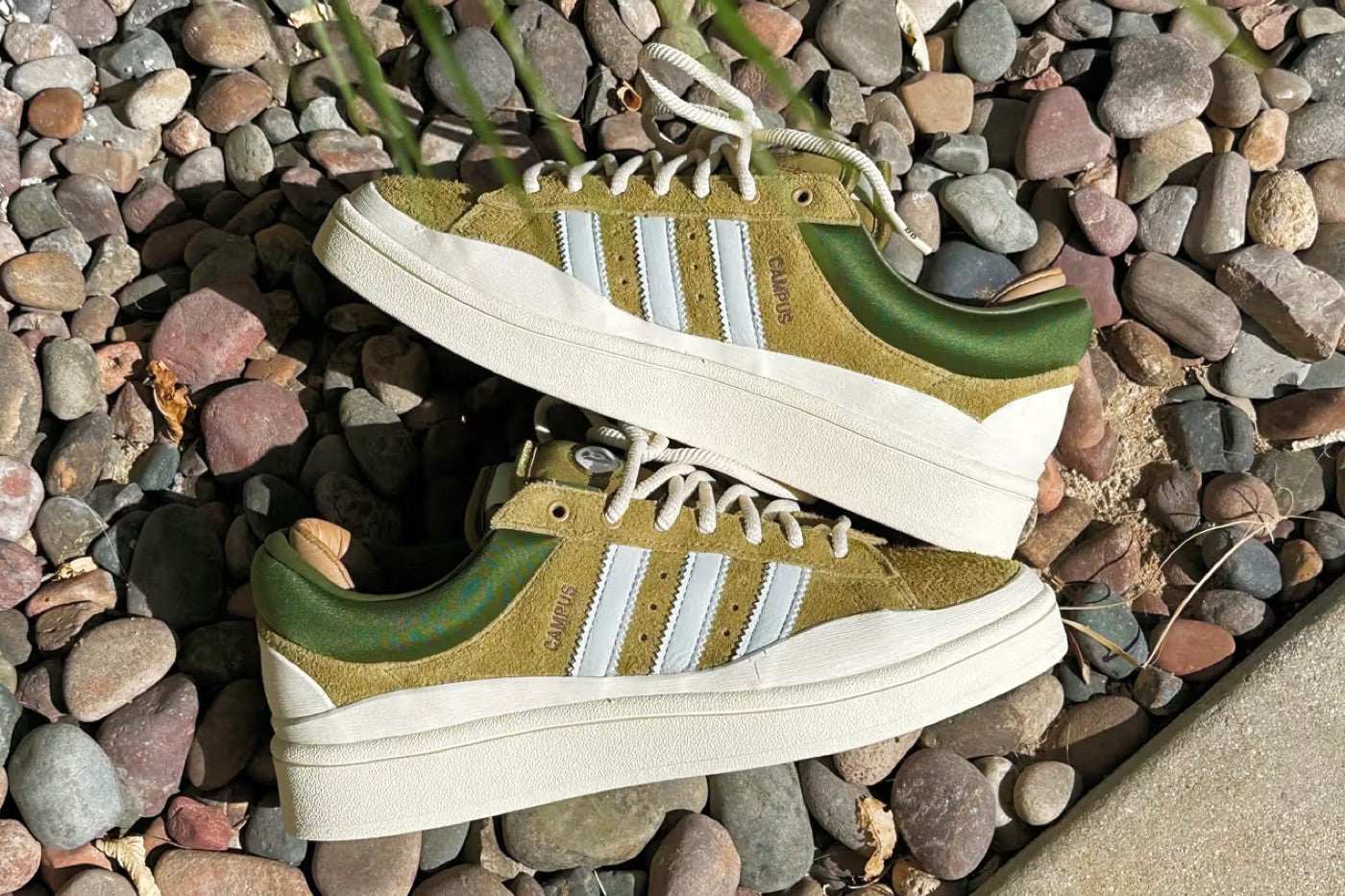 Get a Sneak Peek of the Bad Bunny x adidas Campus Light "Wild Moss"