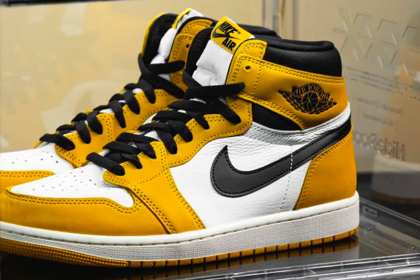 Ochre yellow jordan 1 Clearance