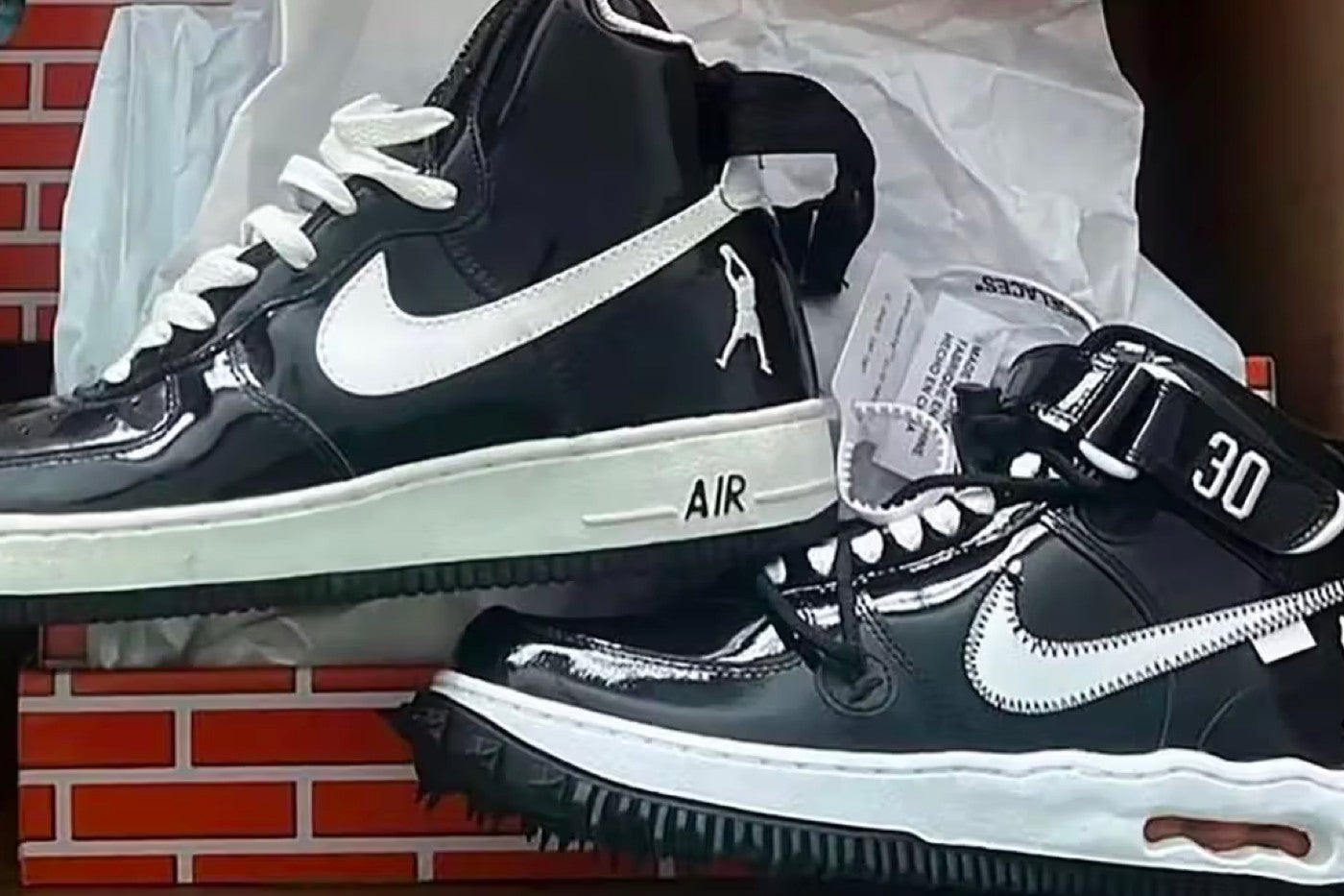 Get Up Close With the Off-White x Nike Air Force 1 Mid "Sheed"