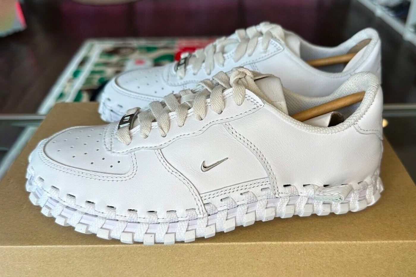 First Look at the Jacquemus x Nike Air Force 1 "White"