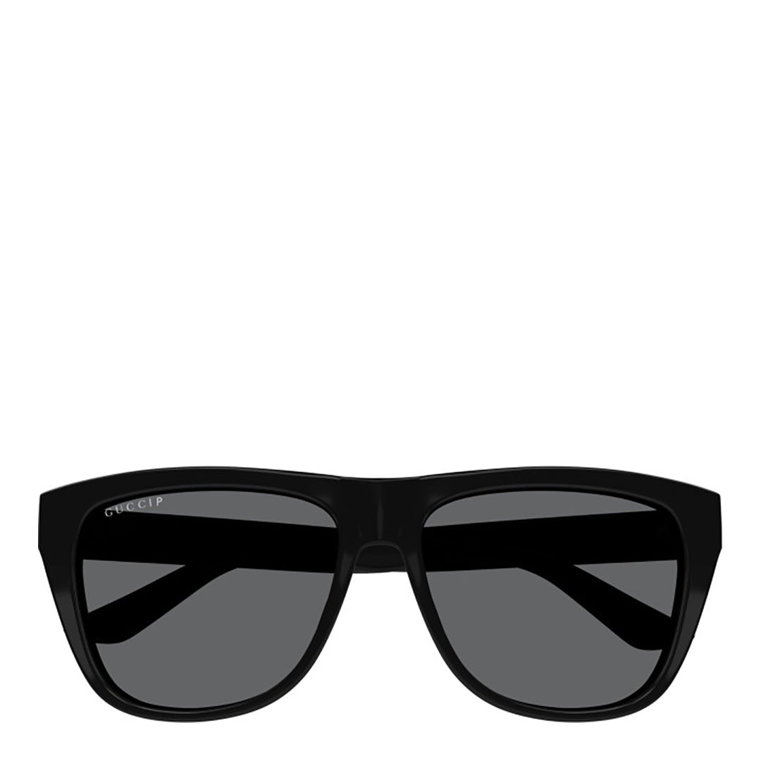 Men's Black Gucci Sunglasses 57mm