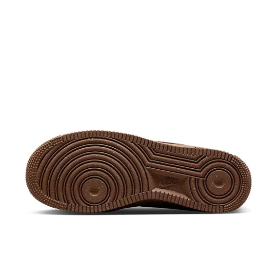 Nike air force 1 brown suede womens 2025