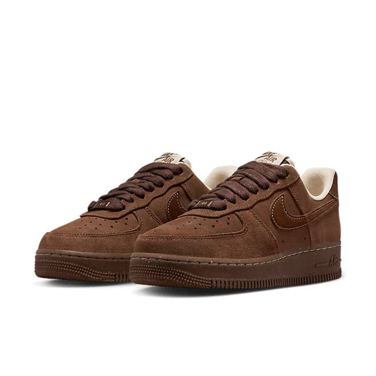 NIKE AIR FORCE 1 LOW '07 SUEDE CACAO WOW (WOMEN'S)