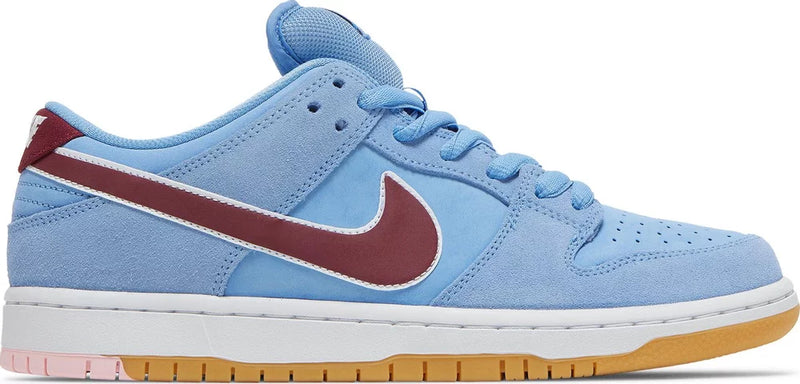 NIKE SB DUNK LOW VALOUR BLUE TEAM MAROON