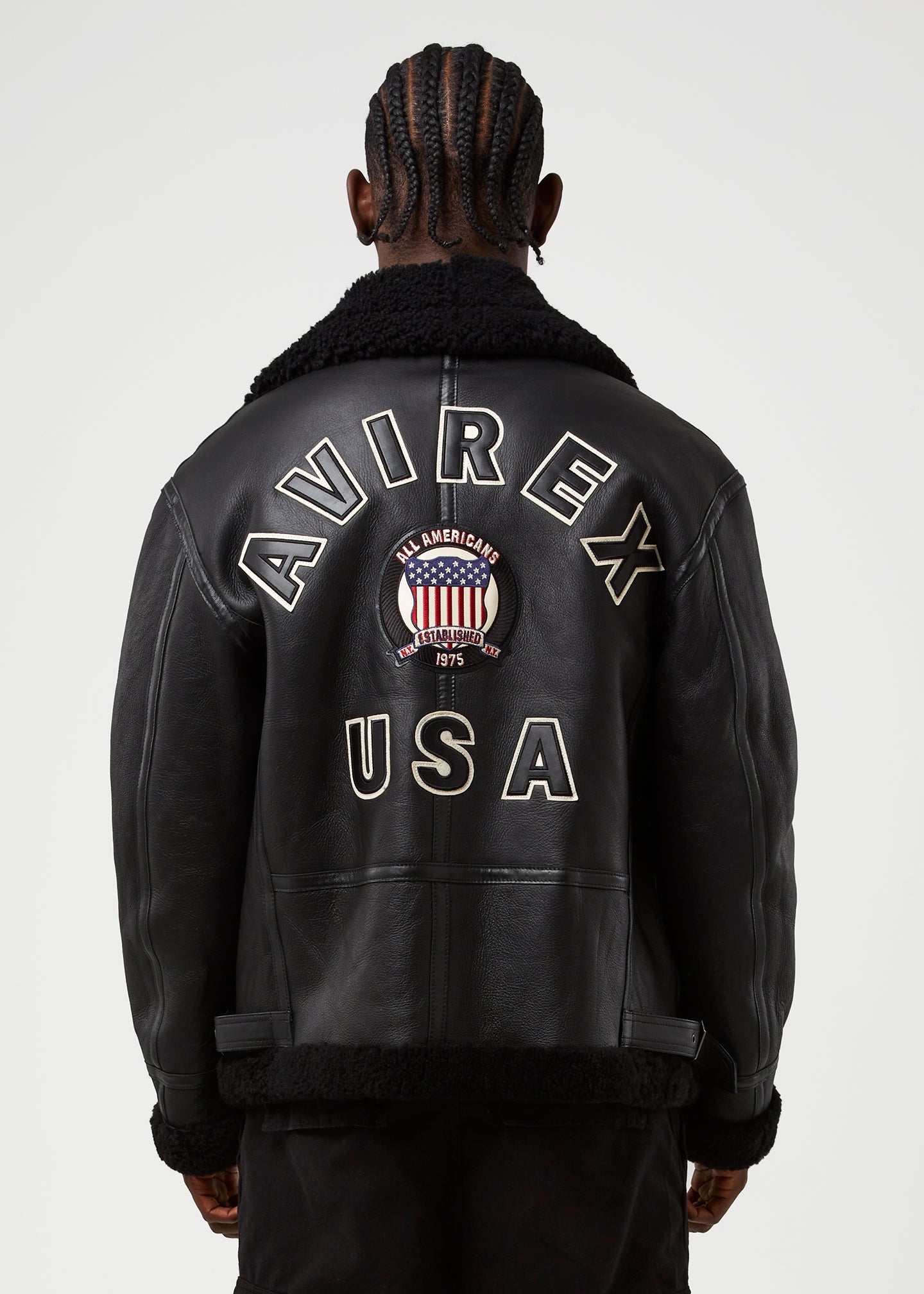 Mens hot sale avirex jackets
