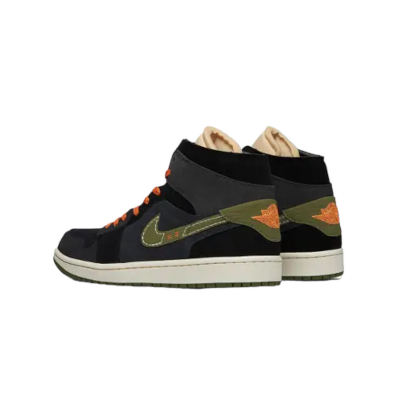 JORDAN 1 MID SE CRAFT ANTHRACITE LIGHT OLIVE