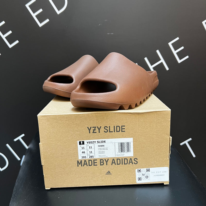 EX-DISPLAY - ADIDAS YEEZY SLIDE FLAX