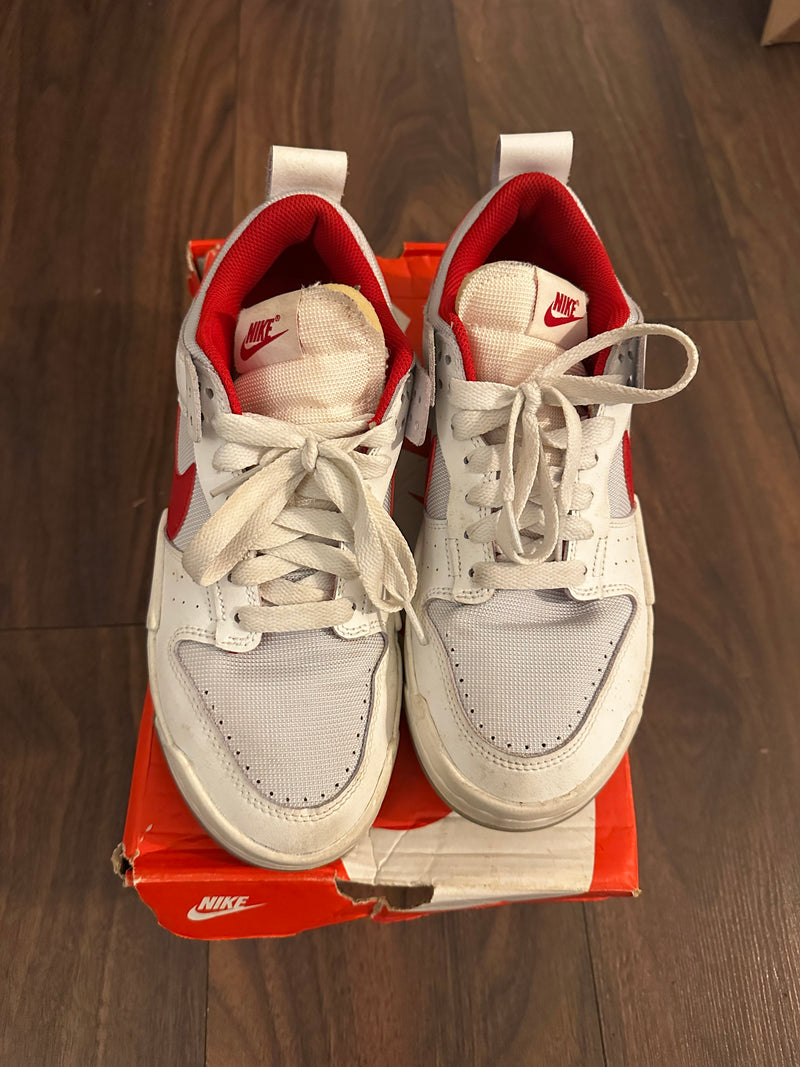 PRE LOVED - NIKE DUNK LOW DISRUPT GYM RED (W)