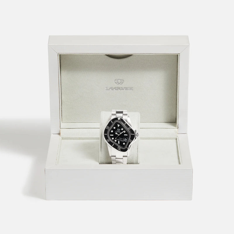 LAARVEE SILVER PRECISION STEEL PEA001-SBLK