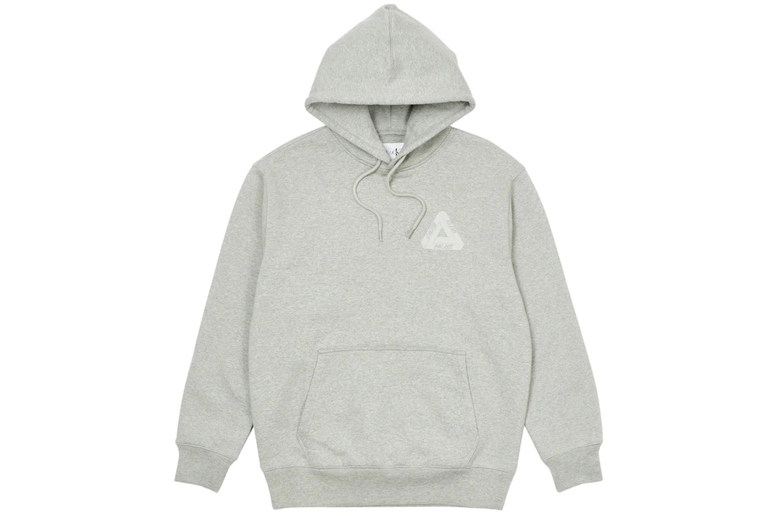 PALACE CK1 TRI-FERG HOOD LIGHT GREY MARL