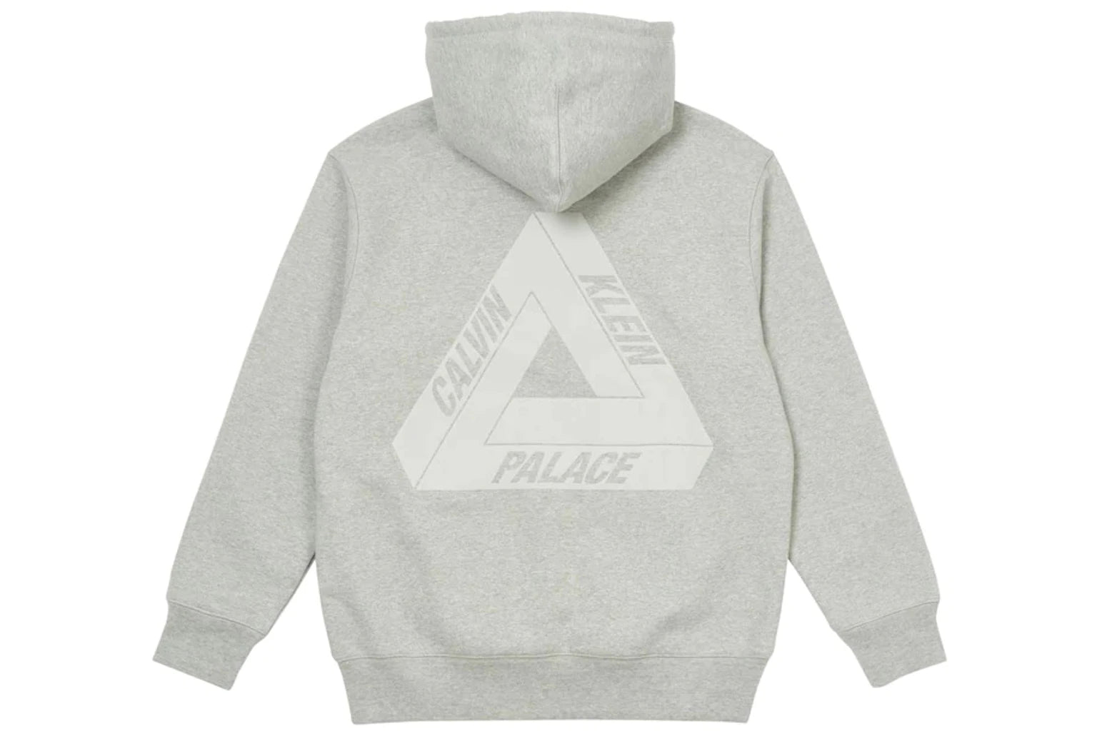 PALACE CK1 TRI-FERG HOOD LIGHT GREY MARL