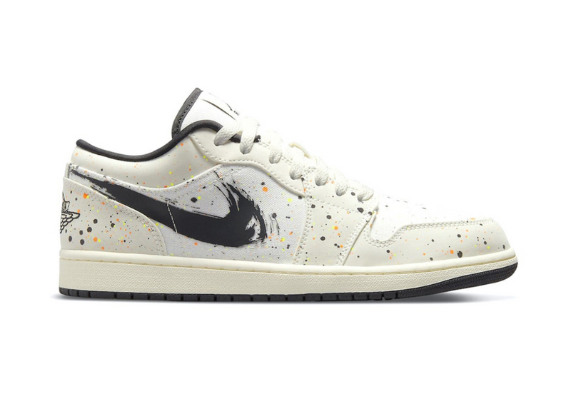 EX-DISPLAY - JORDAN 1 LOW PAINT SPLATTER BRUSHSTROKE