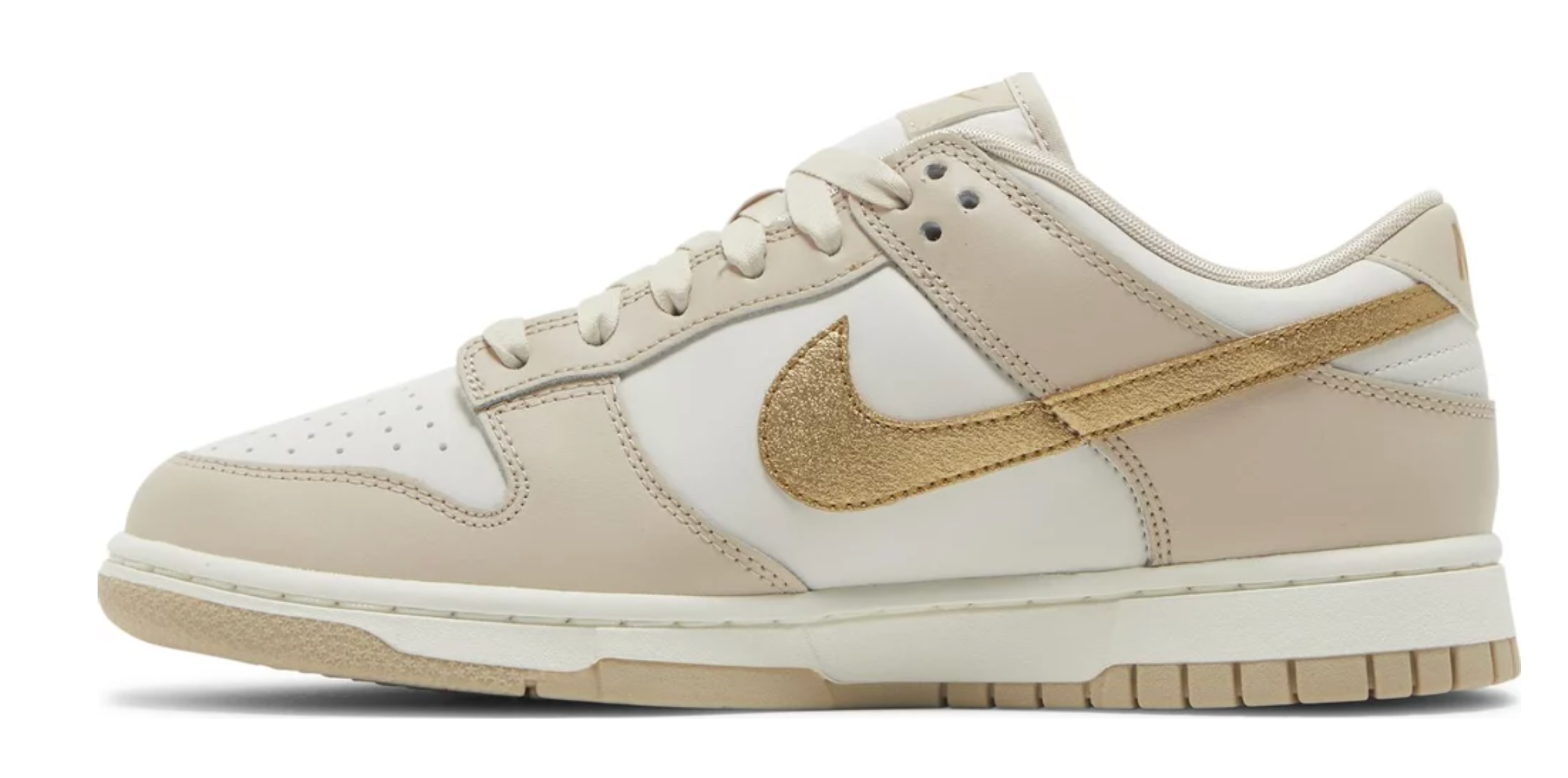 NIKE DUNK LOW PHANTOM METALLIC GOLD (W)