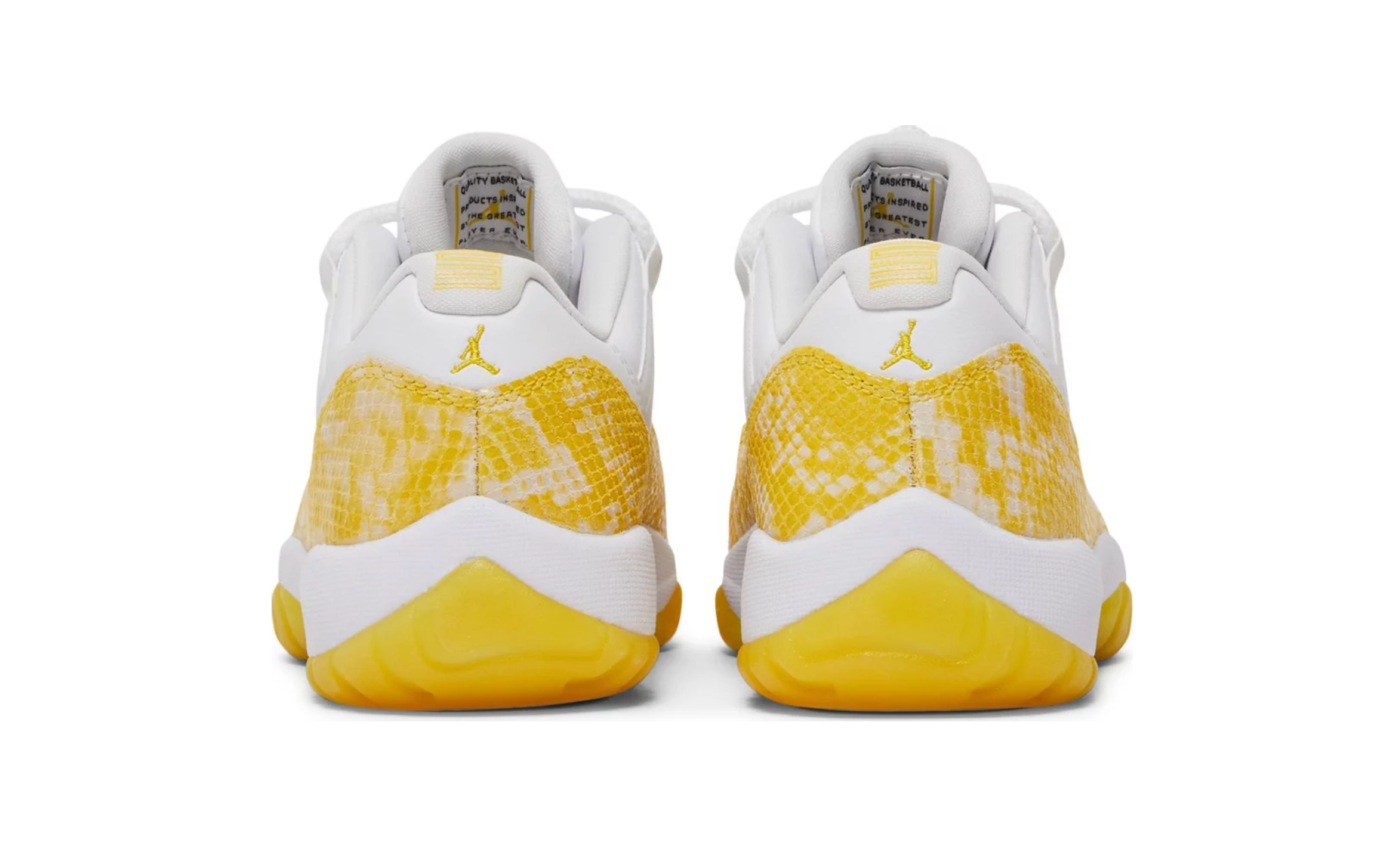 JORDAN 11 RETRO LOW YELLOW SNAKESKIN (W)