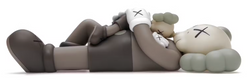 KAWS HOLIDAY SINGAPUR VINYLFIGUR BRAUN