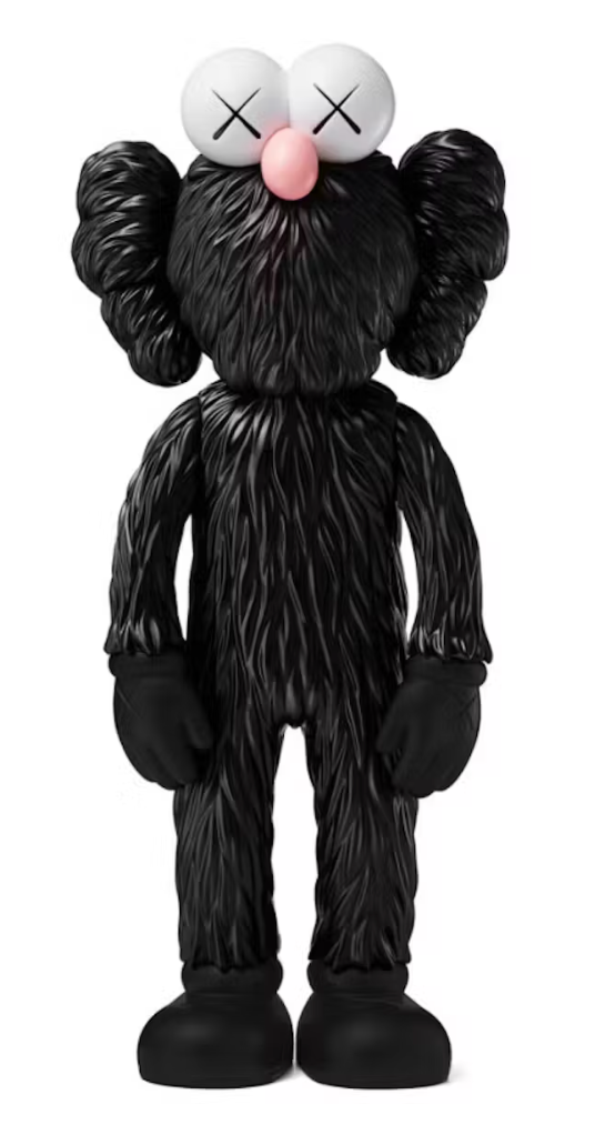 FIGURA VINILO KAWS BFF OPEN EDITION NEGRO