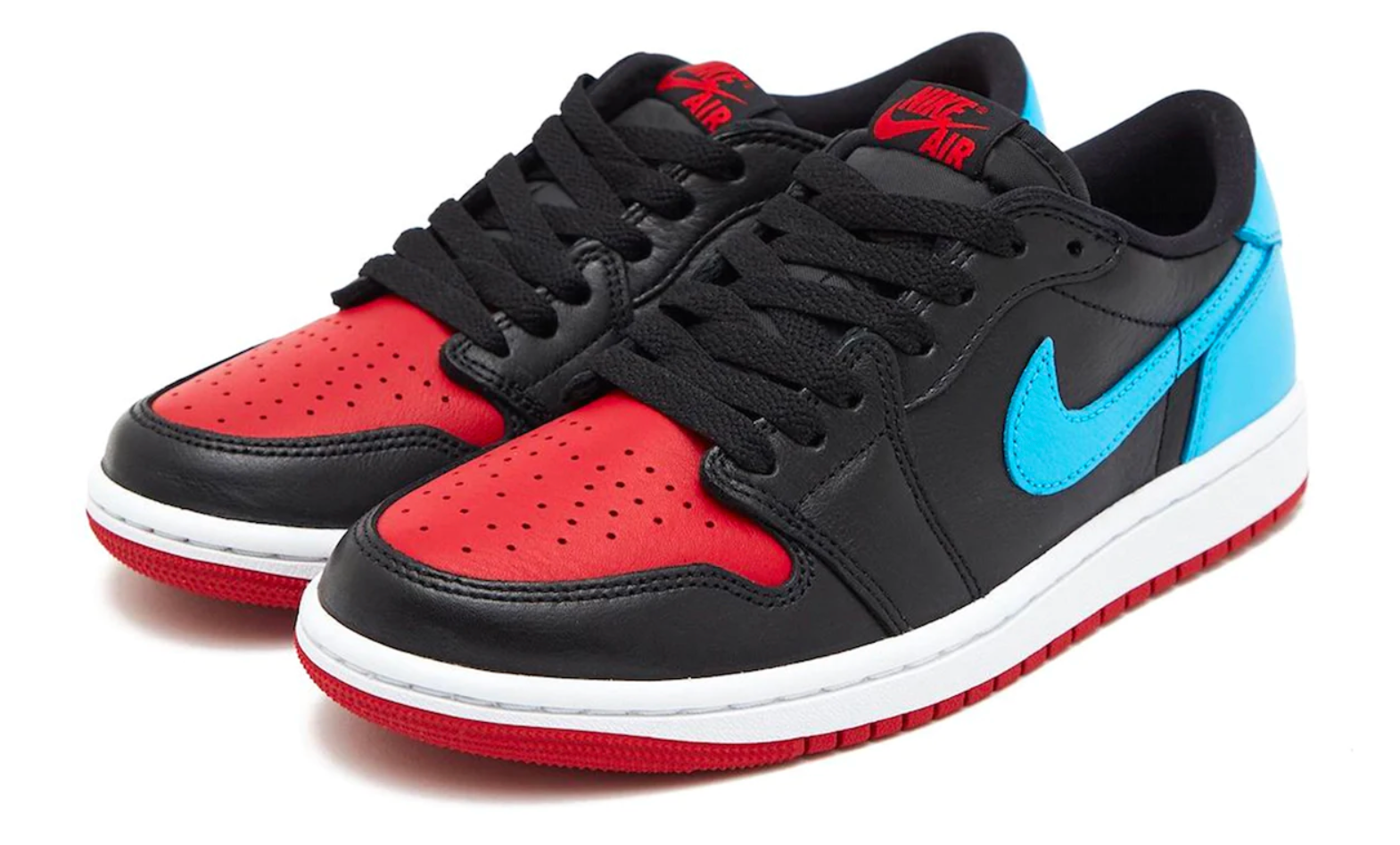 Red blue and black top jordan 1