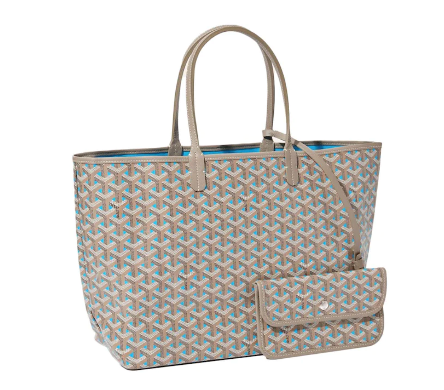 GOYARD SAINT LOUIS CLAIRE Fendi Runway Tote VOIE PM BAG TURQUOISE