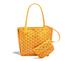 GOYARD ANJOU TOTE MINI YELLOW