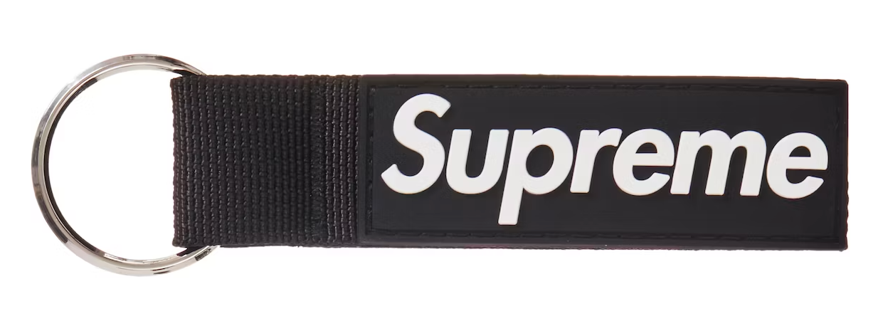 Supreme sales logo keychain