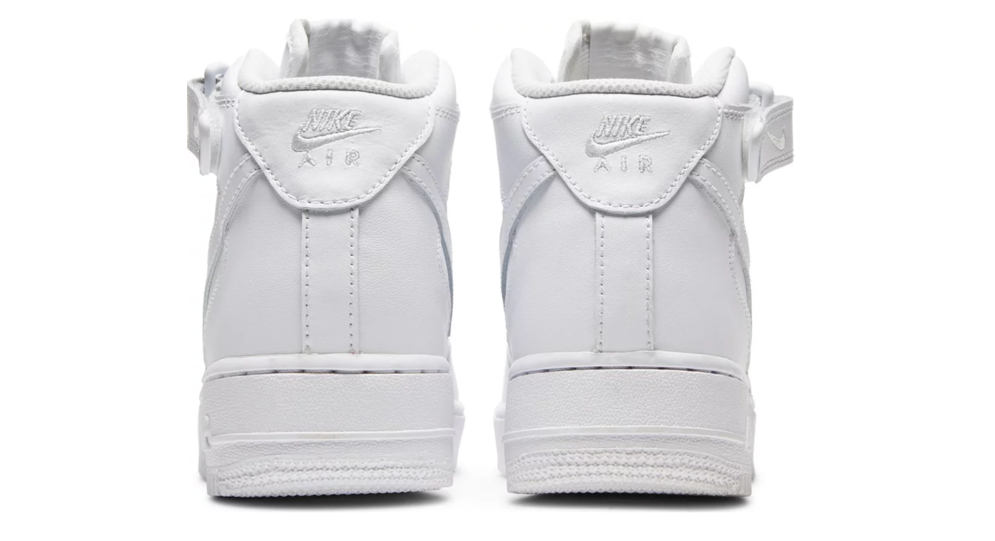 NIKE AIR FORCE 1 MID TRIPLE WHITE WOMEN S