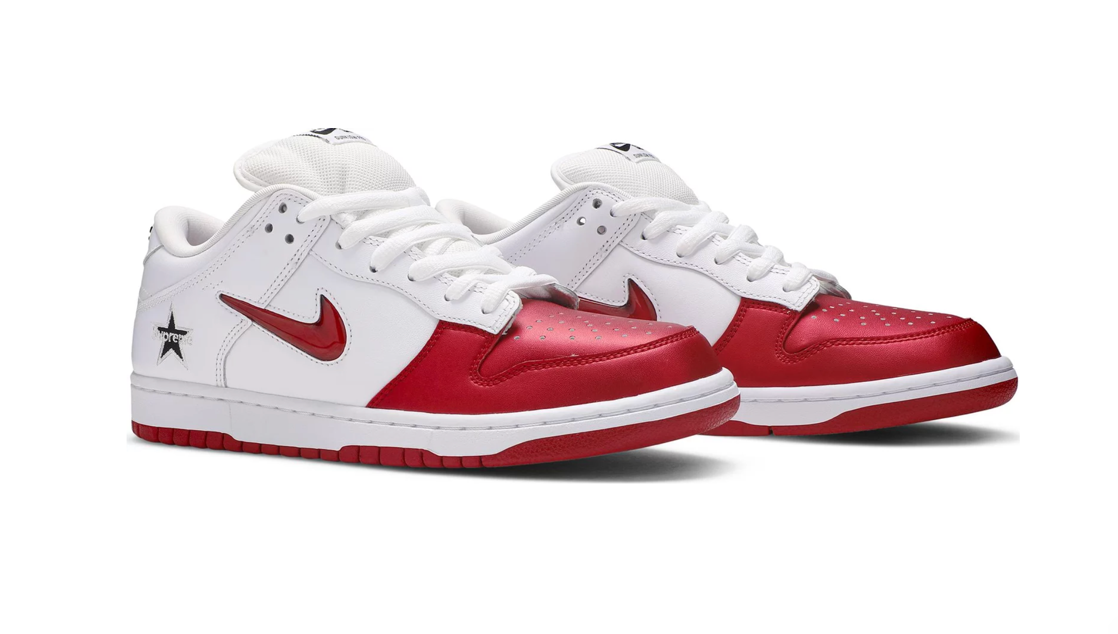 NIKE SB DUNK LOW SUPREME JEWEL SWOOSH ROT