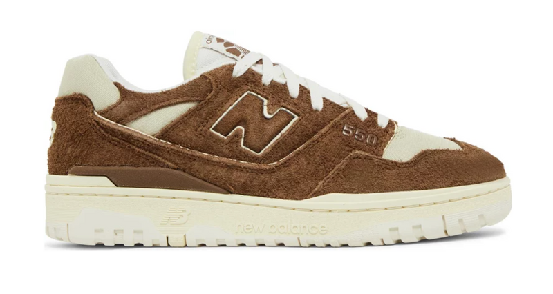 NEW BALANCE 550 AIME LEON DORE BROWN SUEDE - The Edit LDN