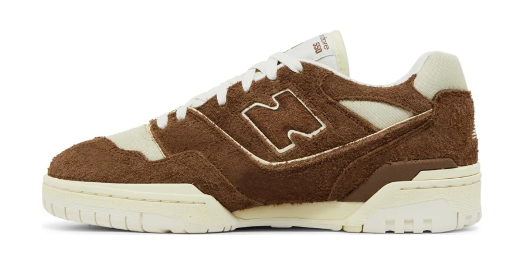 Brown suede shop new balance shoes
