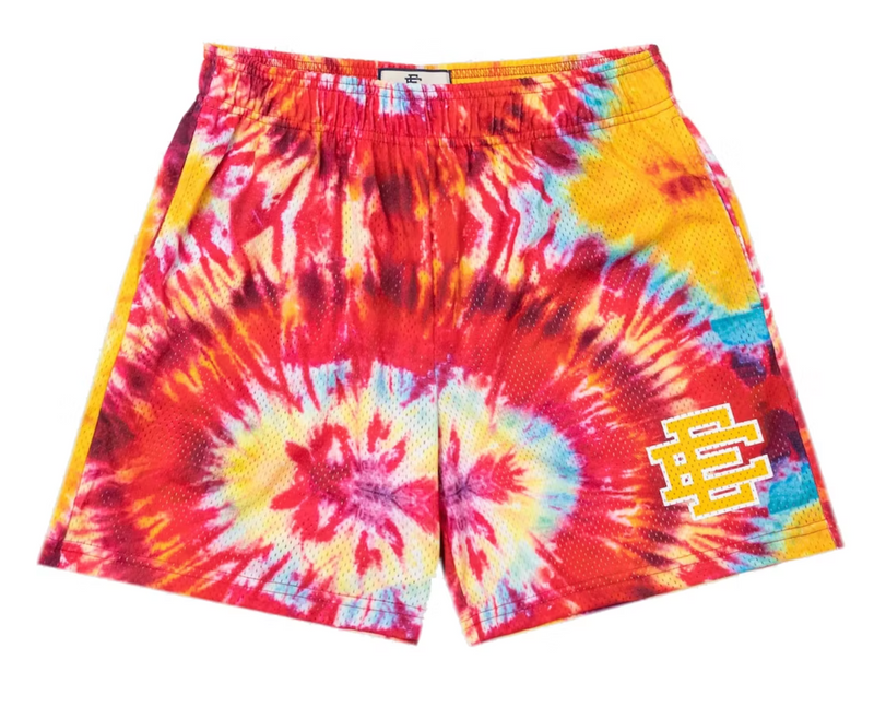 ERIC EMANUEL EE BASIC SHORT TIE DYE/YELLOW