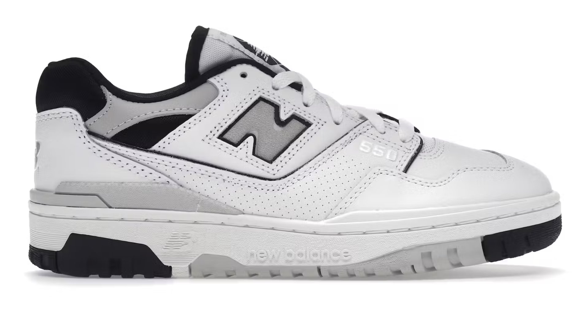 NEW BALANCE 550 WEIß SCHWARZ GRAU