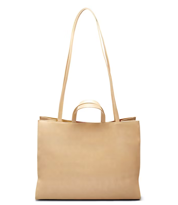 TELFAR SHOPPING BAG LARGE CREAM