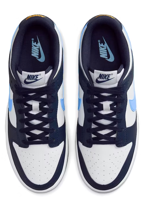 NIKE DUNK LOW MIDNIGHT NAVY UNIVERSITY BLUE