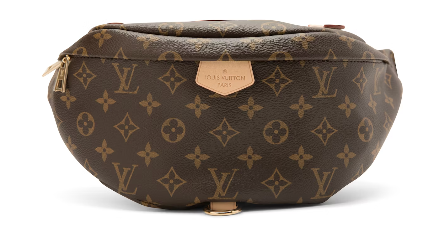 Bum bag / sac ceinture cloth handbag Louis Vuitton Brown in Cloth