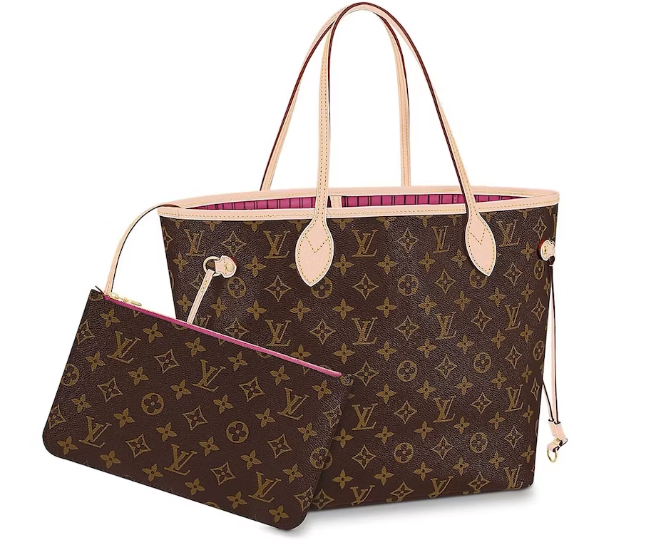 Sac louis vuitton marron et rouge best sale